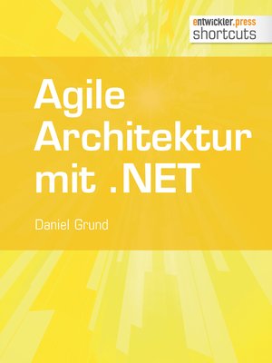 cover image of Agile Architektur mit .NET--Grundlagen und Best Practices
